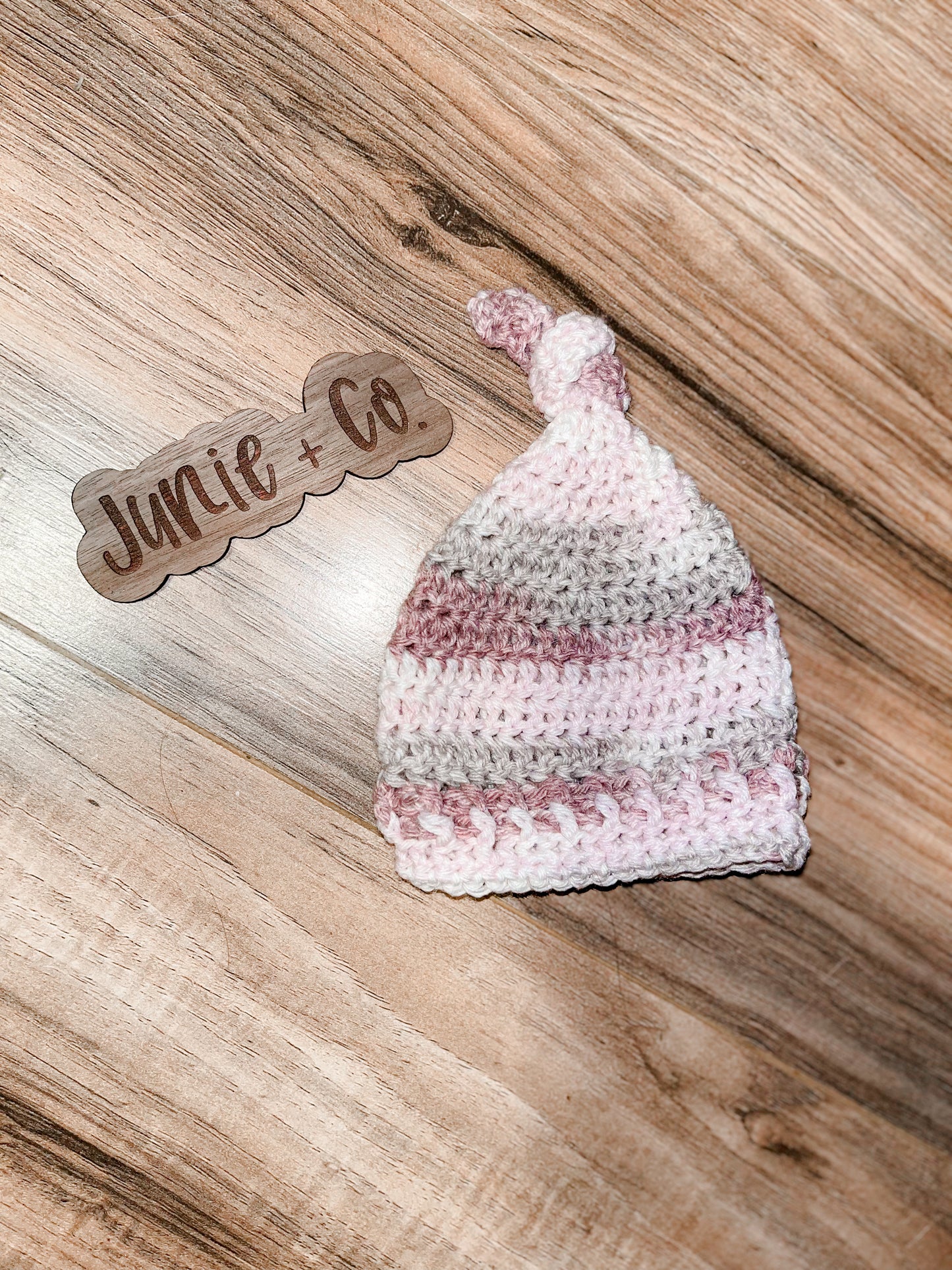 Knotted Baby Hat